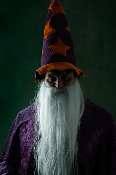 Wizard (shot for a musical production)
